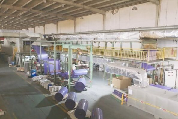 sandpaper roll cutting factory