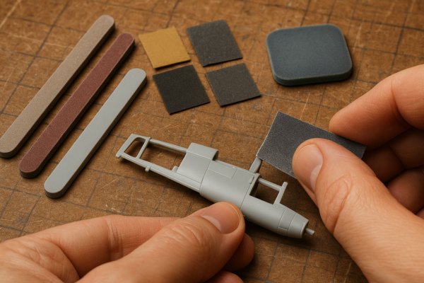 sanding tools for plastic models