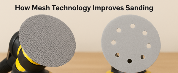 mesh sanding disc dust free