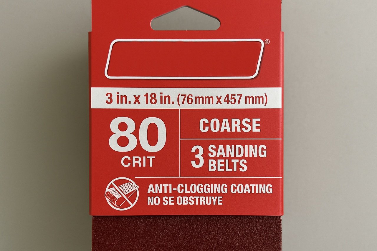 Diablo sanding belt packaging