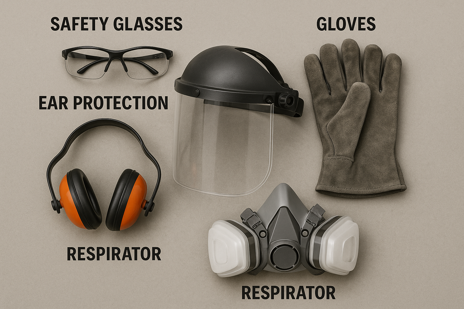 grinding ppe collection