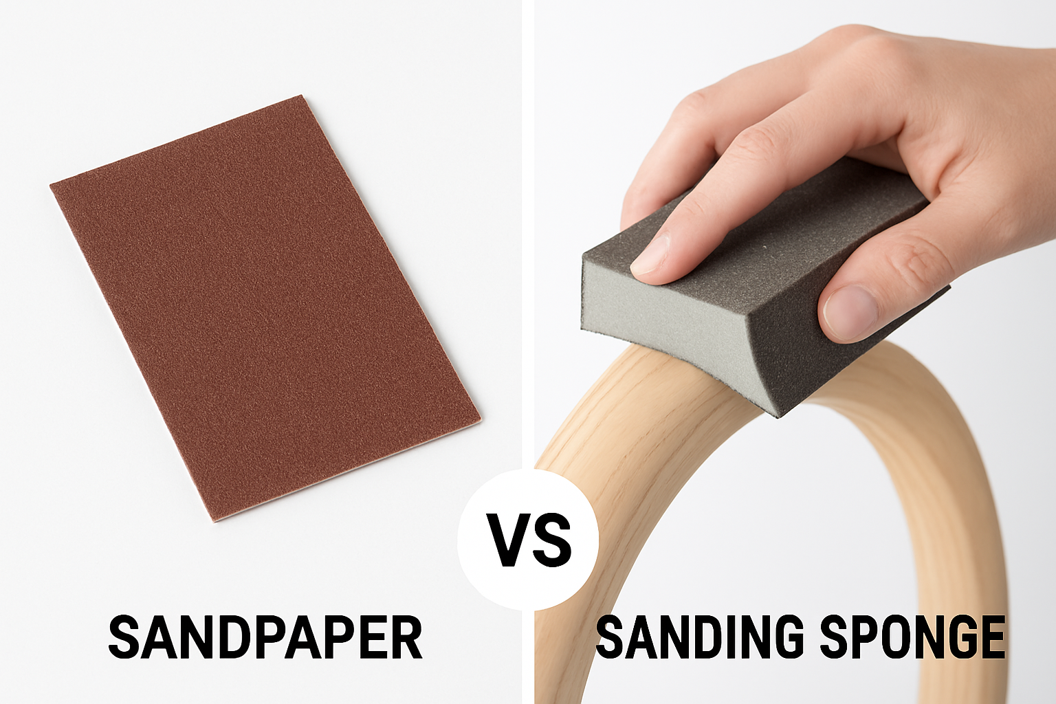 sanding sponge vs sandpaper