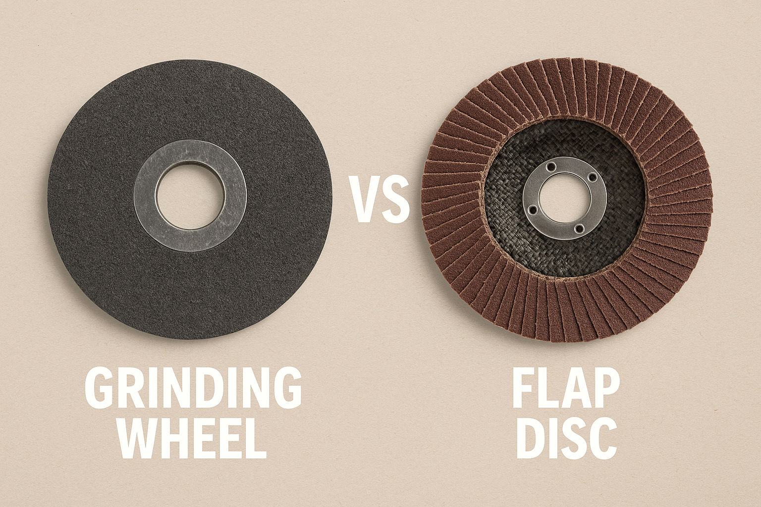grinding wheel vs flap disc