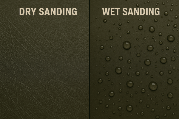 wet sanding smoother surface wet sanding smoother surface