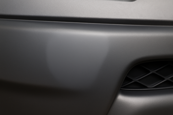 repaired plastic car bumper section repaired plastic car bumper section