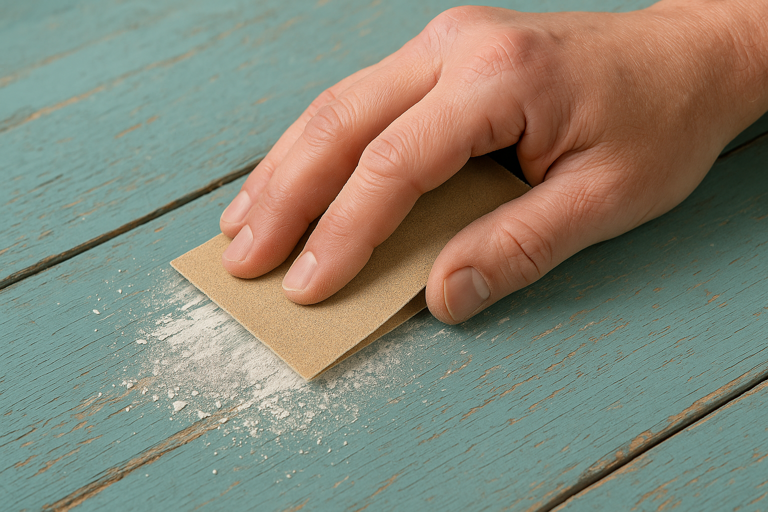 no-load sandpaper removing paint