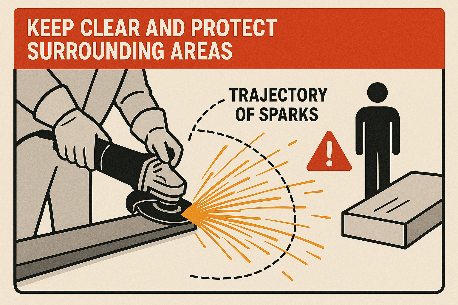 grinding spark safety
