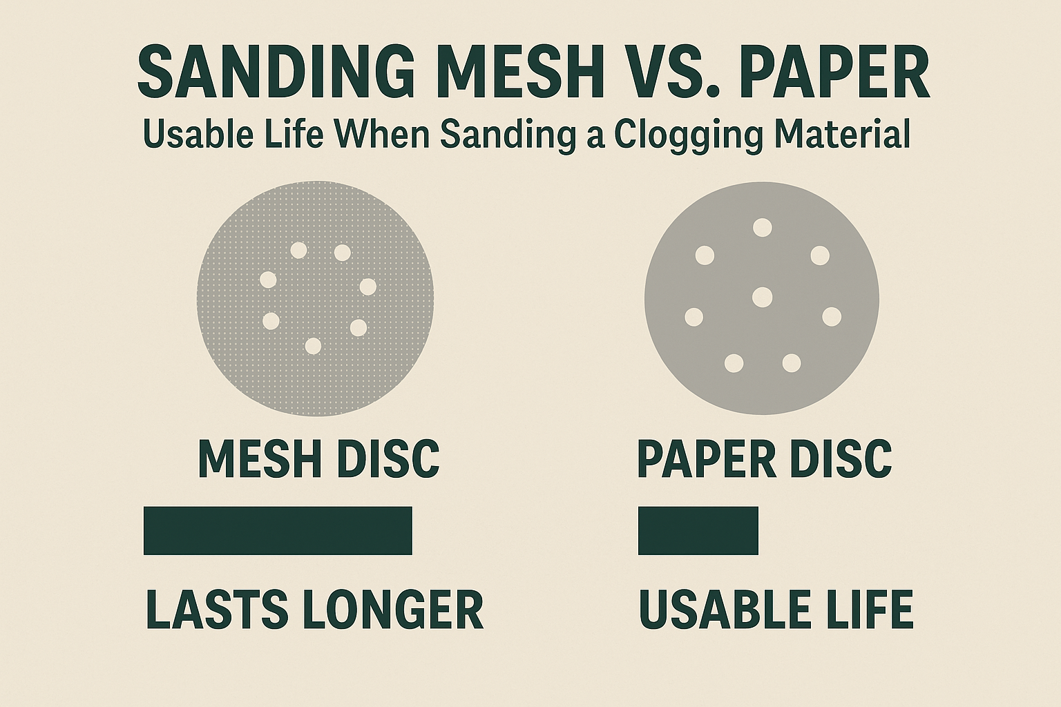 sanding mesh vs paper cost