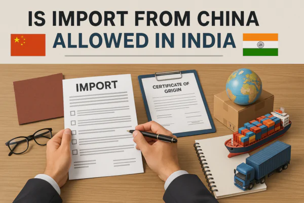Is China import allowed in India