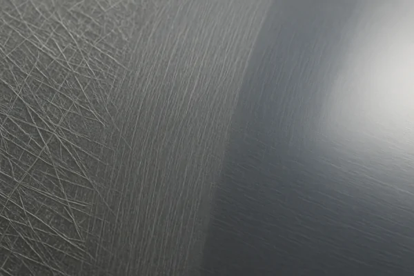 progression of sanding grits on plastic surface