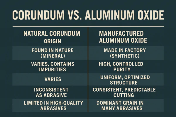 Corundum vs Aluminum Oxide