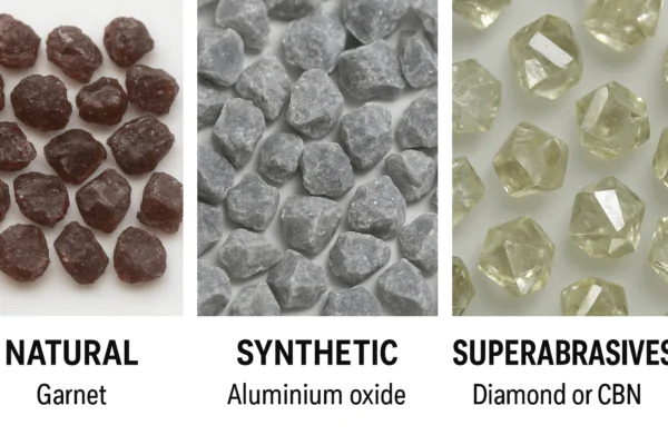 types of abrasives natural synthetic superabrasives