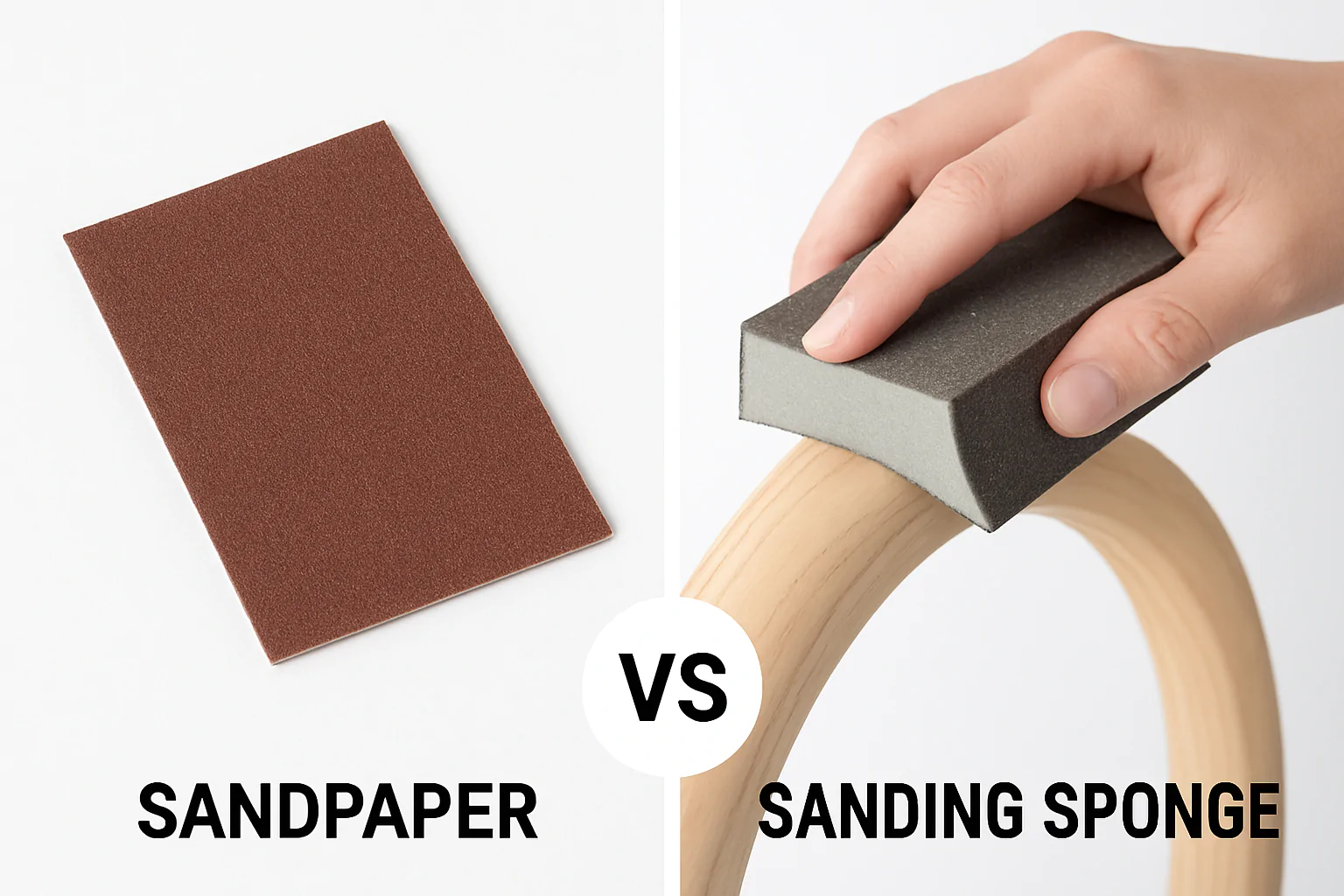 sanding sponge vs sandpaper