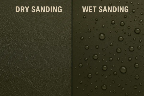 wet sanding smoother surface wet sanding smoother surface