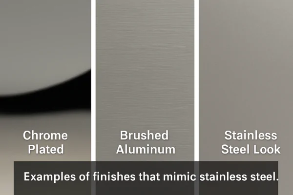 finishes similar to stainless steel