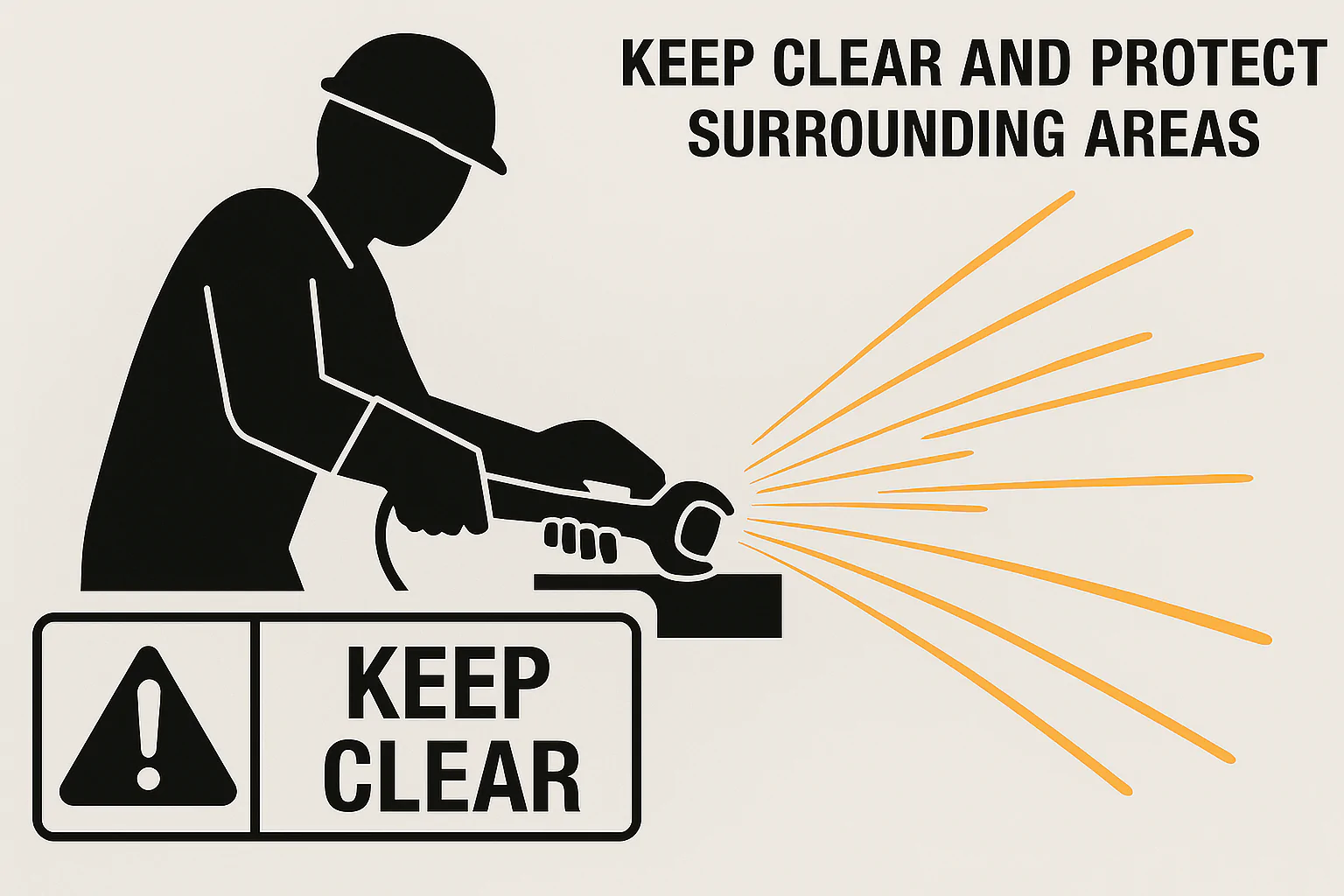 mounting grinder disc safely