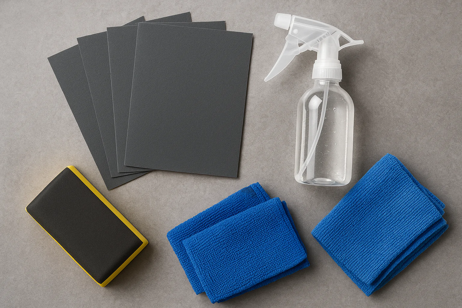 automotive wet sanding supplies