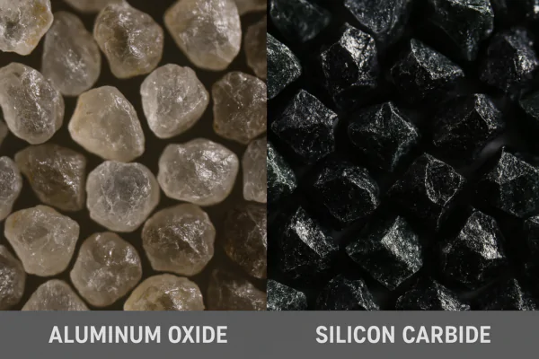 aluminum oxide vs silicon carbide grains