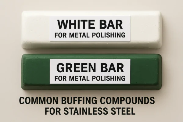 buffing compounds stainless steel white green